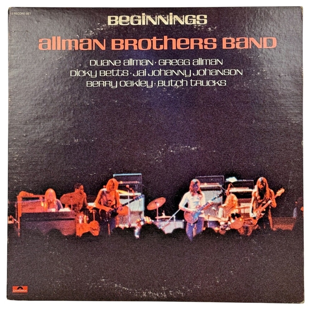 Allman Brothers Band-Beginnings | Double Vinyl LP Polydor Southern Rock